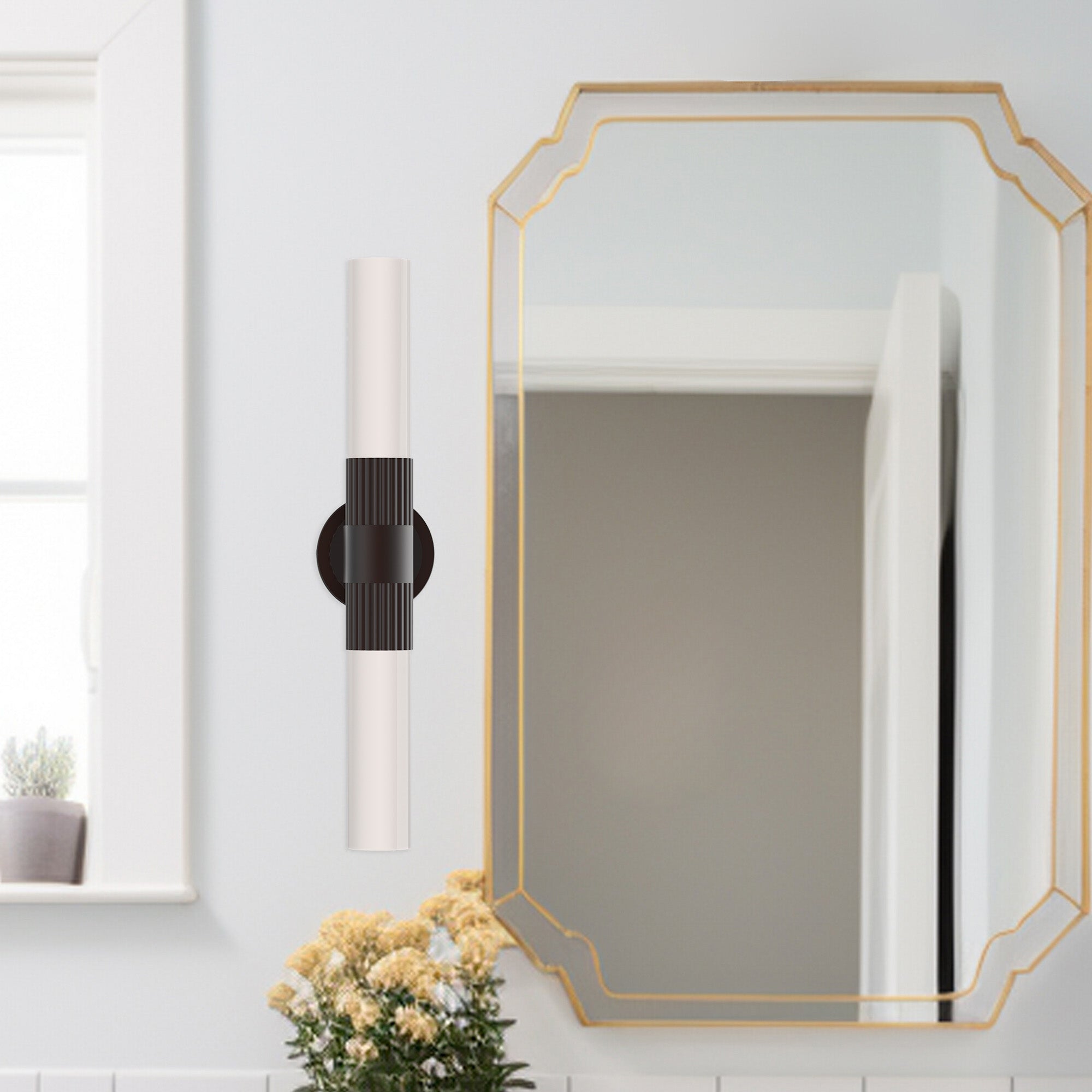 Rue 22-in Warm Bronze 2 Lights Vanity