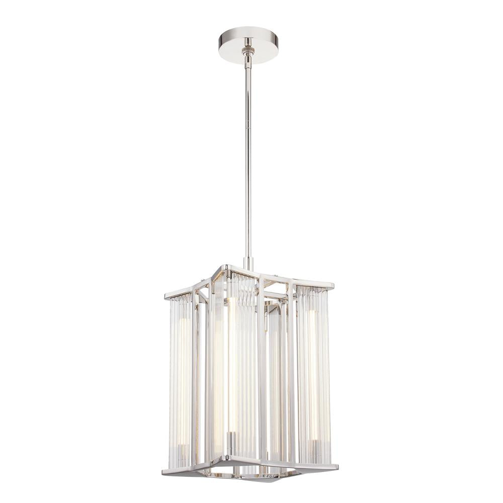 Alora Lighting SABRE PD339415PNCR Pendant - Polished Nickel