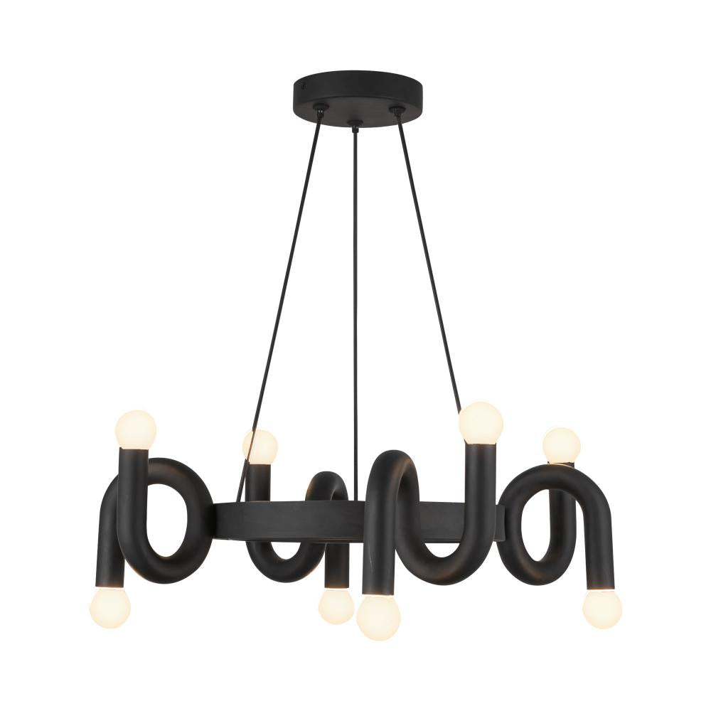 Alora Lighting SADIE CH420823MB Chandelier - Matte Black