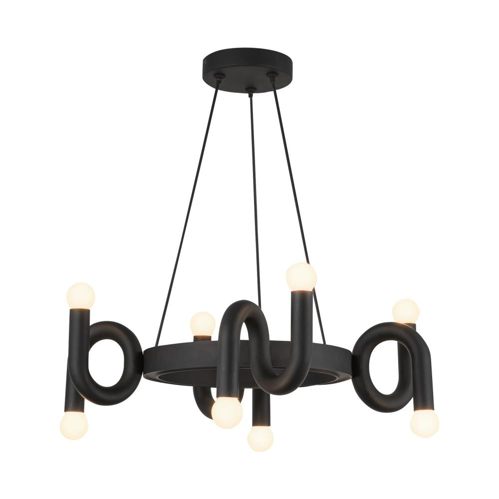 Alora Lighting SADIE CH420823MB Chandelier - Matte Black