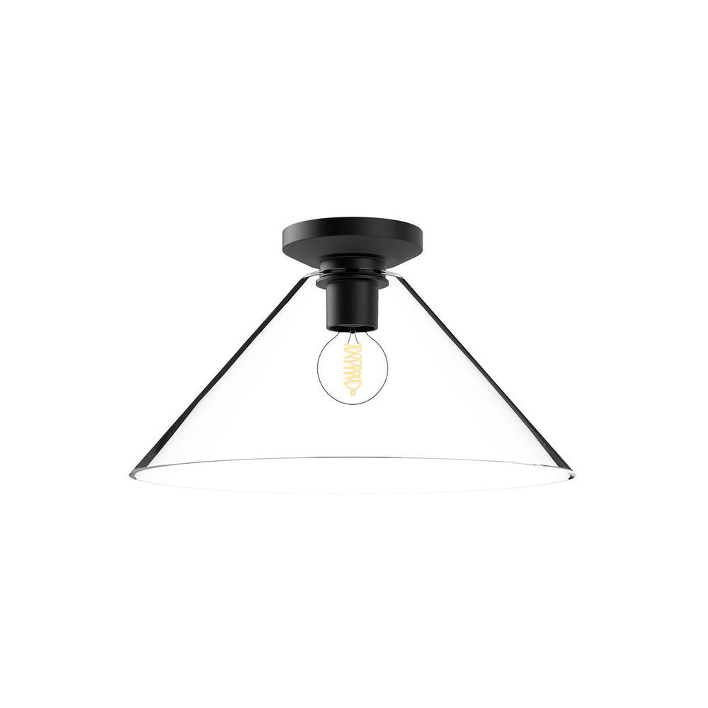 Alora Lighting SALEM FM570314MBCL Flush Mount - Matte Black