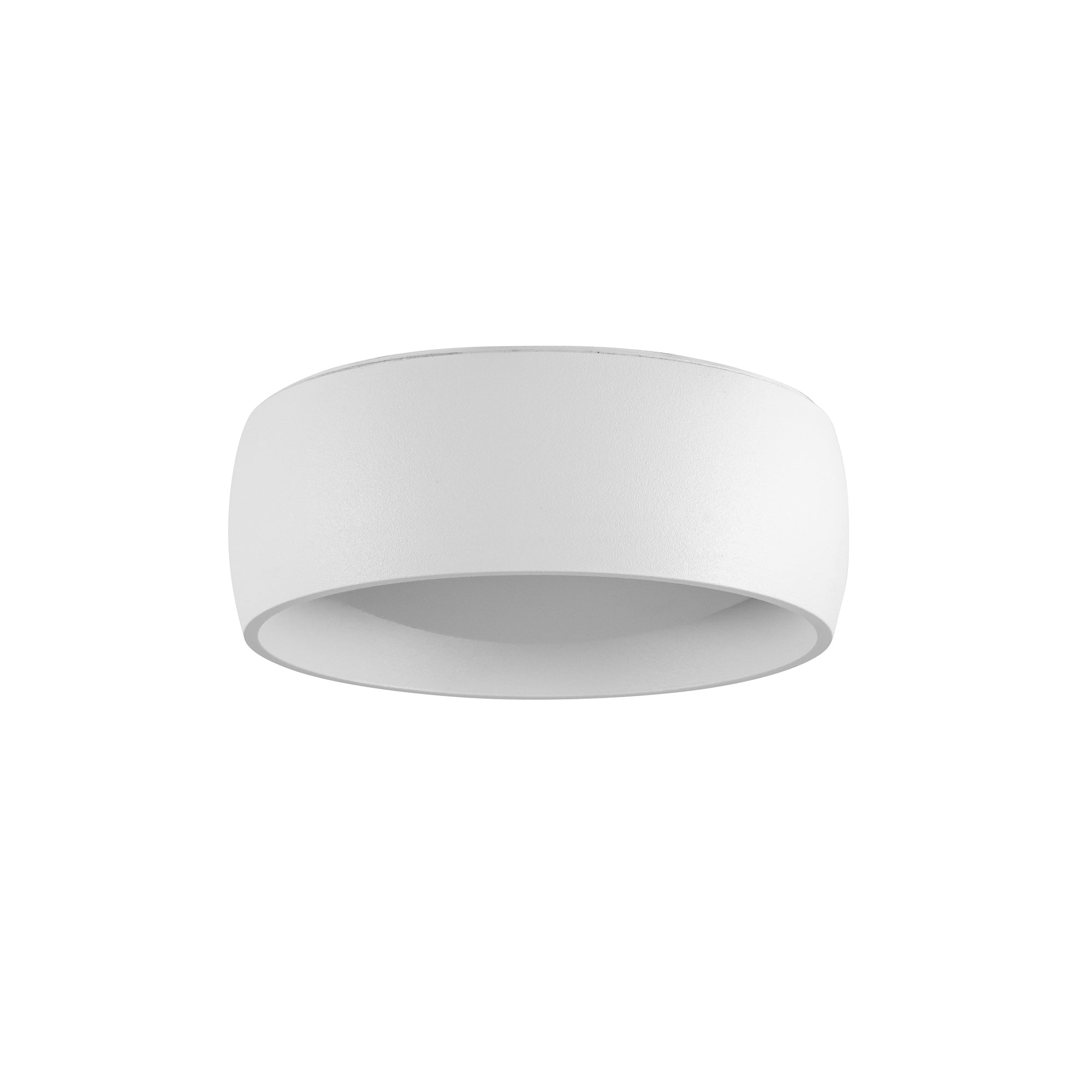 Savile 4-in White LED Flush Mount