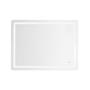 Kuzco VM31148-5CCT Vanity Mirror, LED, Sandblasted Merc Edge