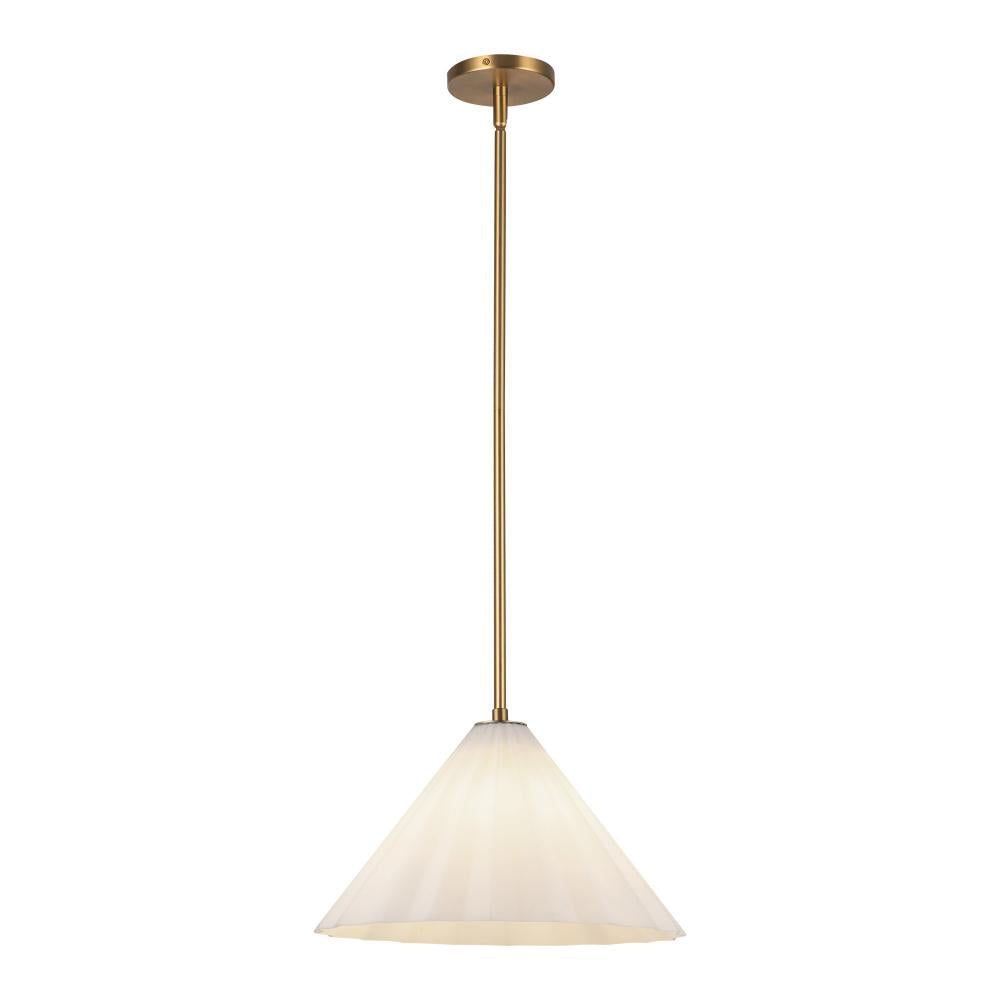 Alora Lighting SERENA PD451814AGOP Pendant - Aged Brass