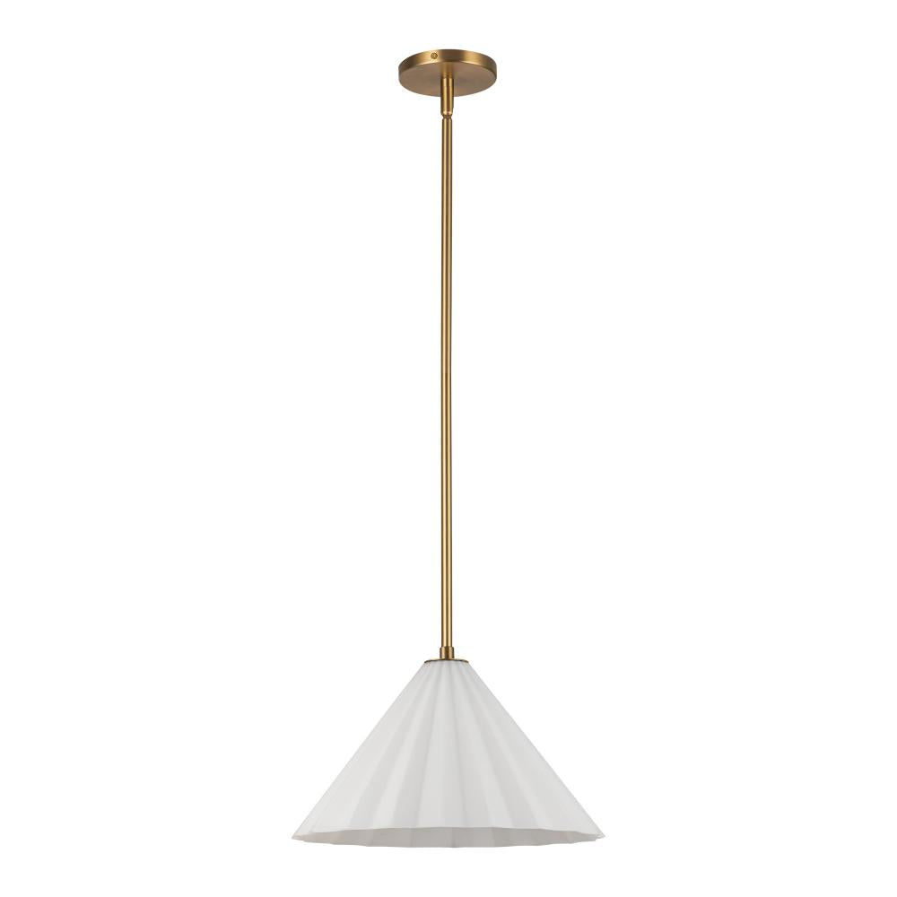 Alora Lighting SERENA PD451814AGOP Pendant - Aged Brass