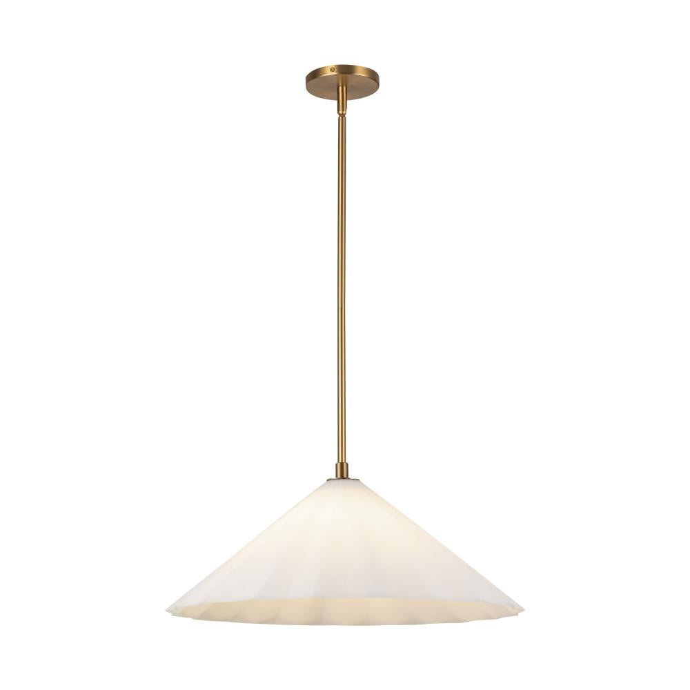 Alora Lighting SERENA PD451820AGOP Pendant - Aged Brass