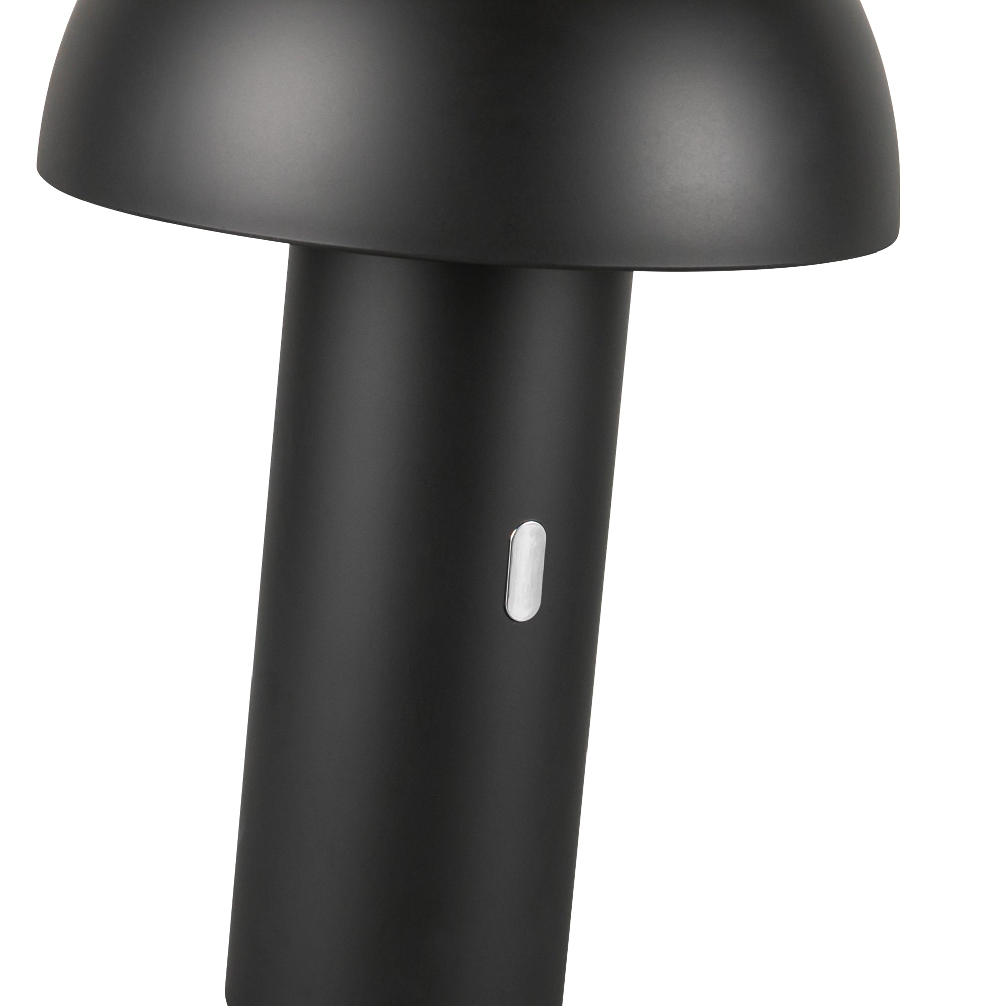 Setas 6-in Black LED Table Lamp