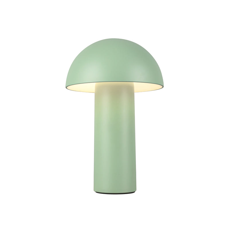 Setas 6-in Sage Green LED Table Lamp