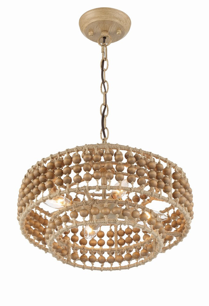 Crystorama SILAS SIL-B6003-BS Chandelier Traditional - Burnished Silver