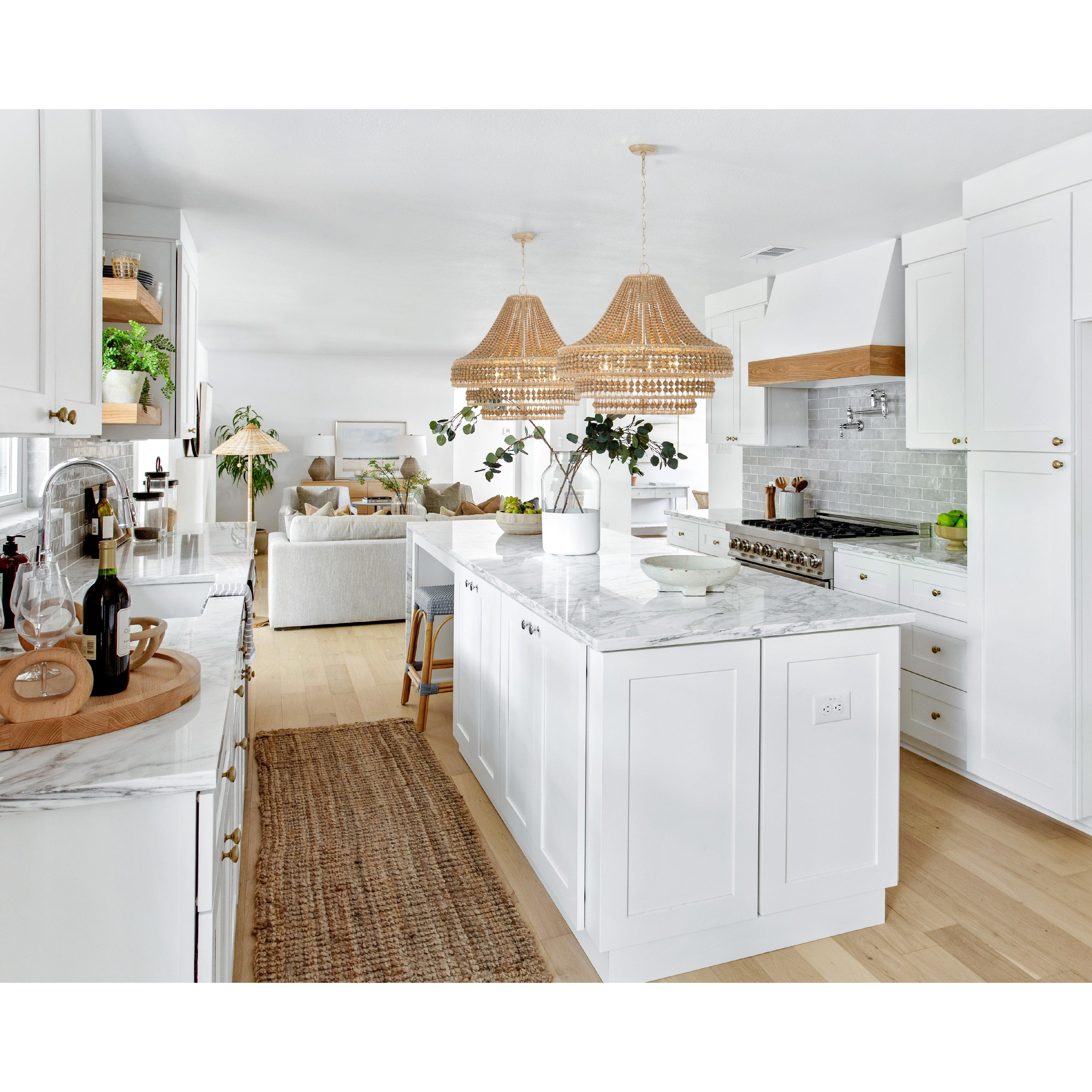 Crystorama Silas SIL-B6006-BS – 26.75 Inch – 6 Light – Chandelier – Burnished Silver – Damp Rated