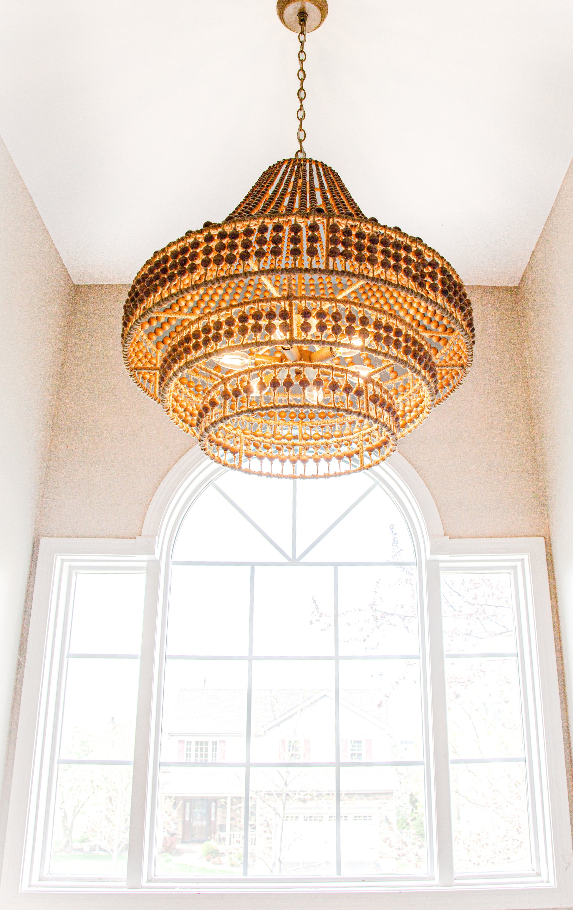 Crystorama Silas SIL-B6008-BS – 30 Inch – 8 Light – Chandelier – Burnished Silver – Damp Rated