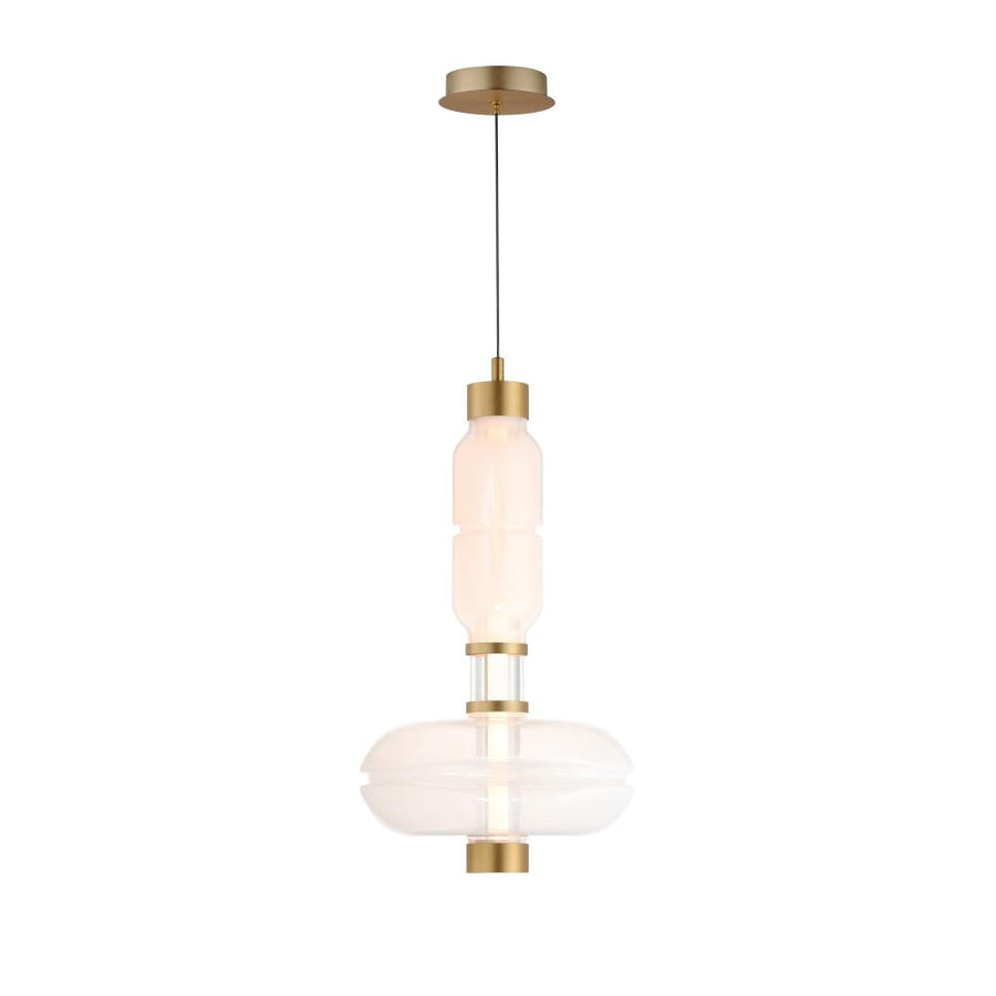 12 Inch Single Pendant – Gold