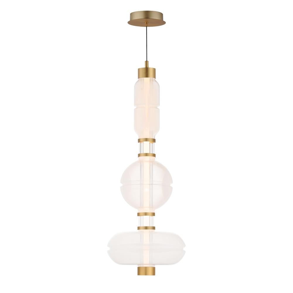 12 Inch Single Pendant – Gold