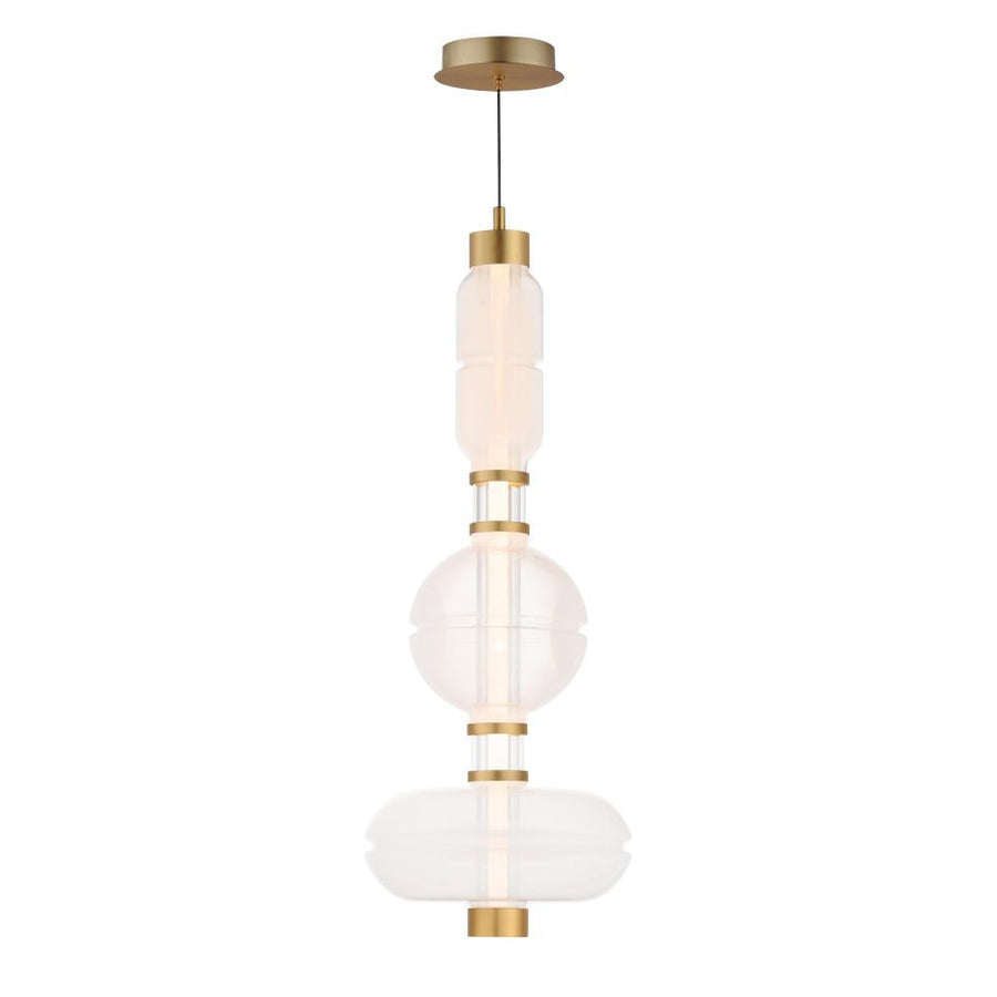 12 Inch Single Pendant – Gold