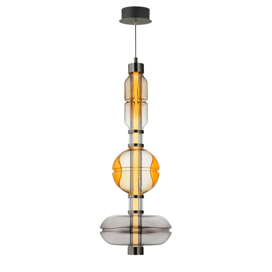 12 Inch Single Pendant – Gunmetal