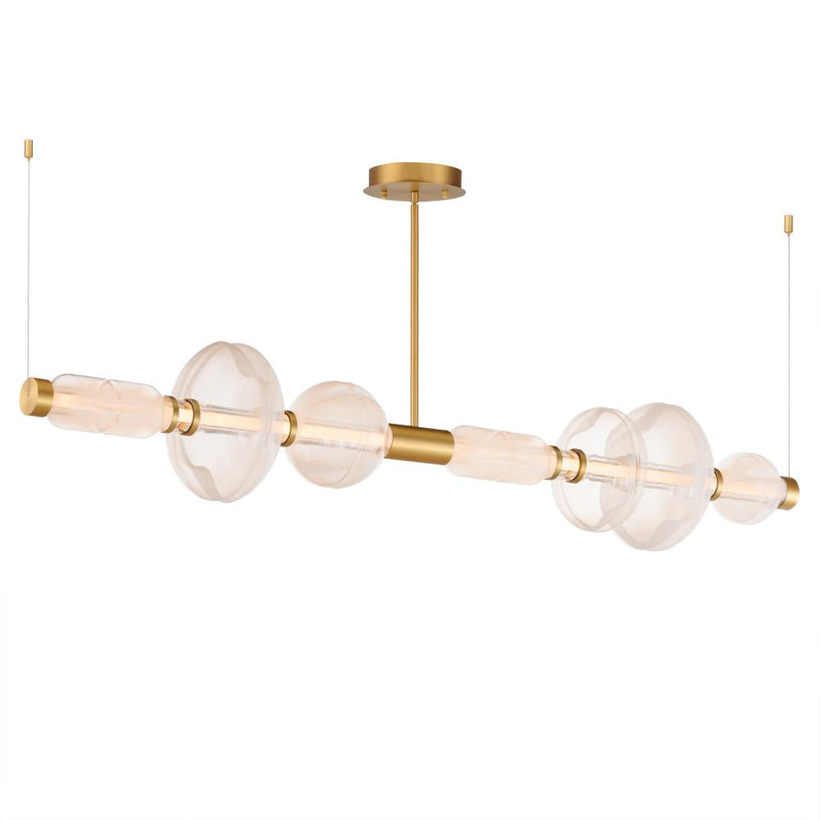 12 Inch Single Pendant – Gold