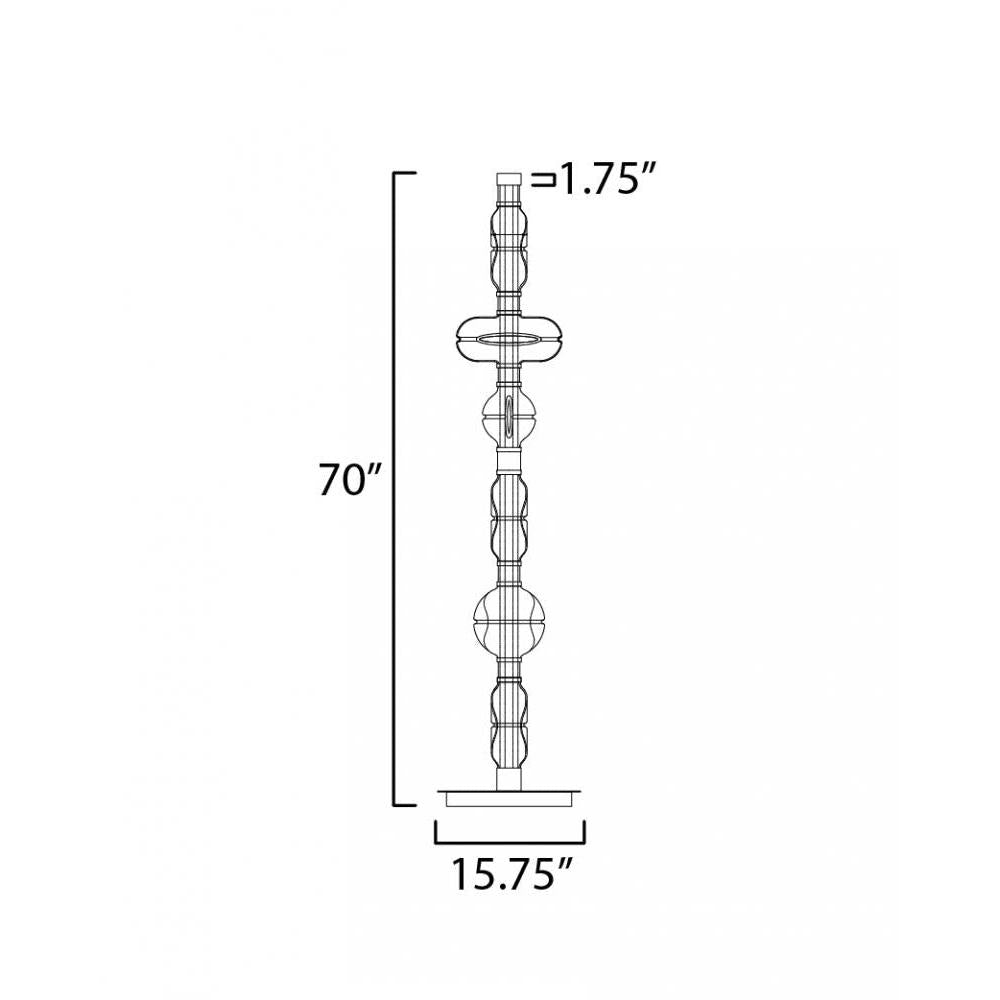 Studio M GUSTO SM18599GM Lamp - Gunmetal light
