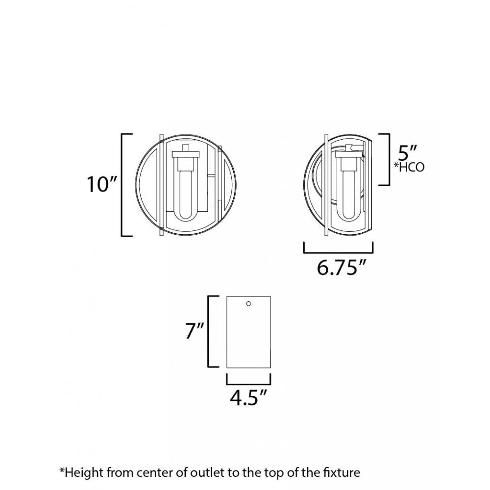 Studio M CRUX SM21321CRBK Exterior - Black light