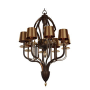 Studio M HERMITAGE SM23338CLRT Pendant Traditional - Russet light