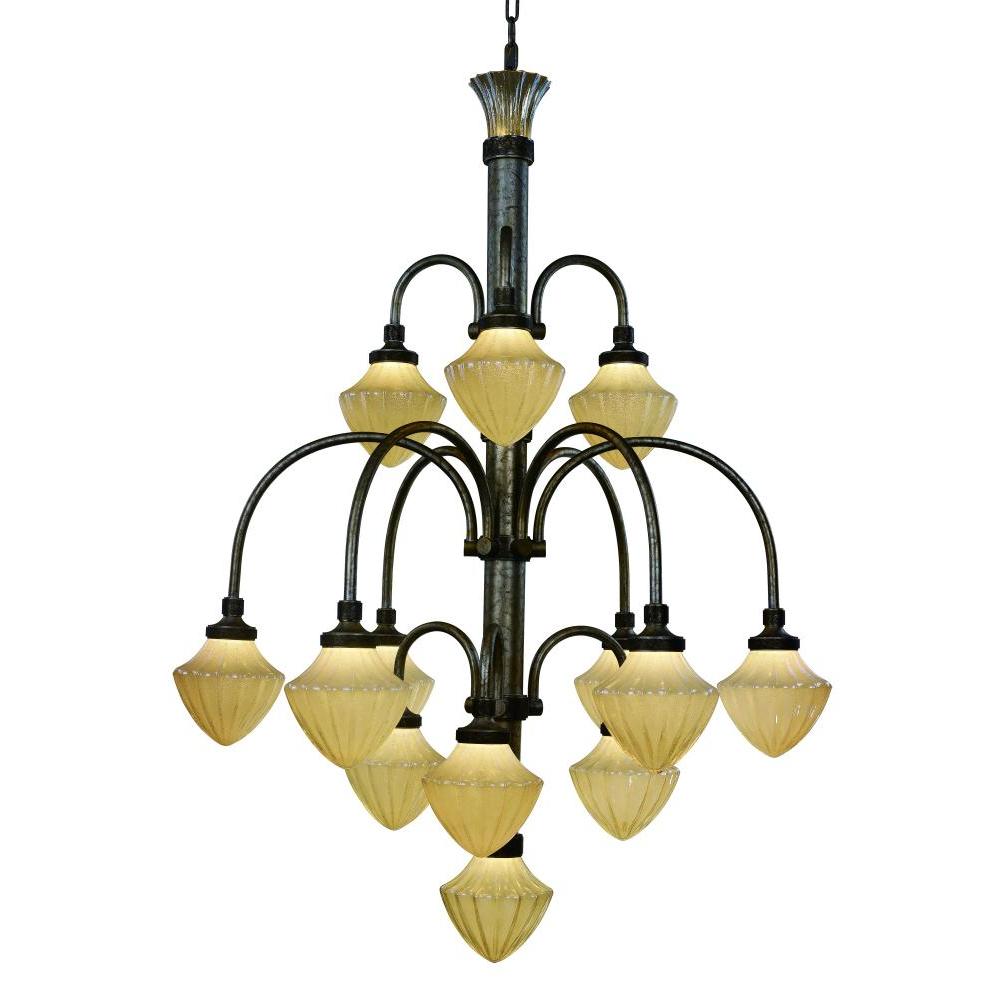 Studio M WILSHIRE SM23438TGAG Chandelier Traditional - Argent light