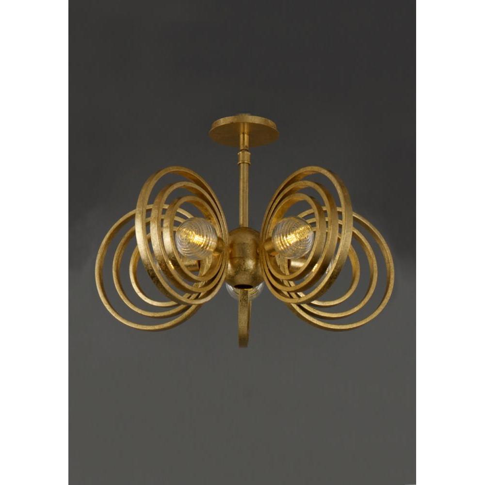 Studio M FREQUENCY SM23634CRGL Pendant Traditional - Gold Leaf light