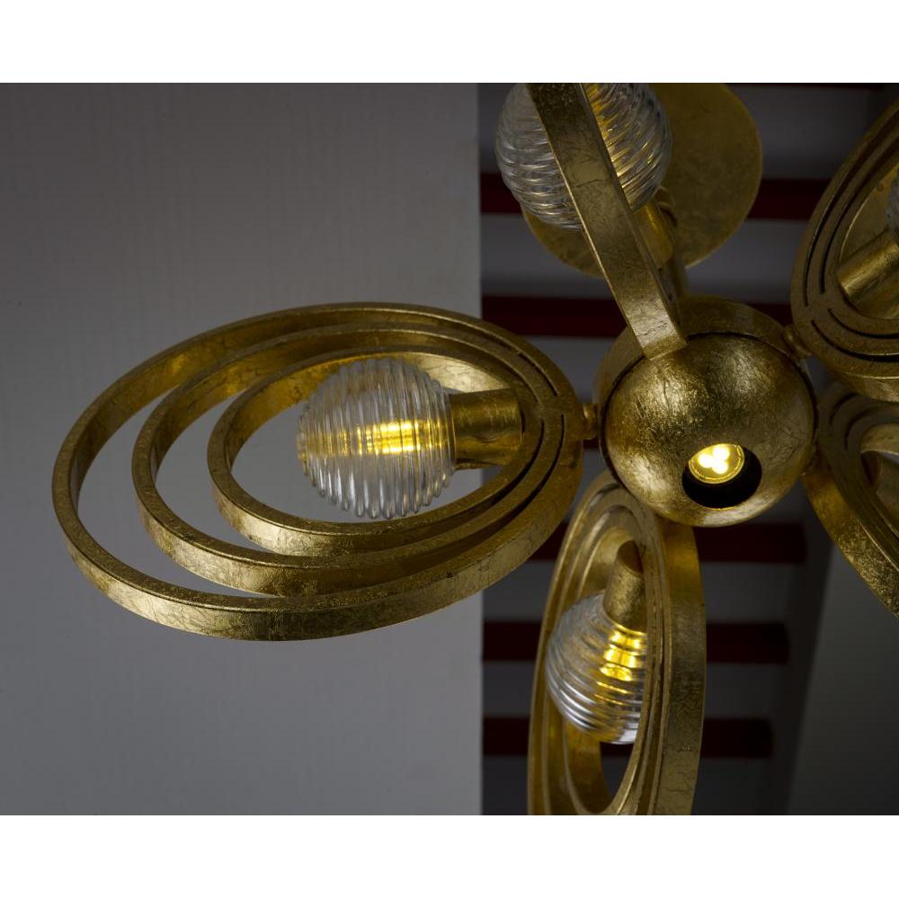 Studio M FREQUENCY SM23634CRGL Pendant Traditional - Gold Leaf light