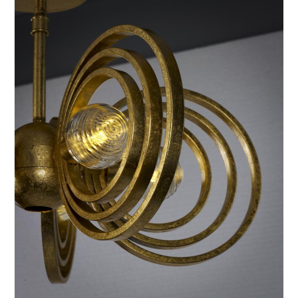 Studio M FREQUENCY SM23634CRGL Pendant Traditional - Gold Leaf light