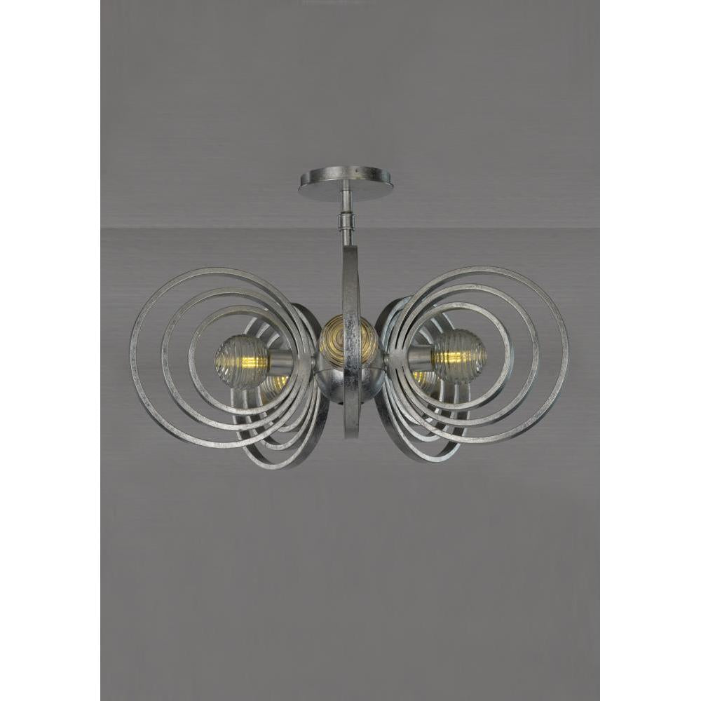 Studio M FREQUENCY SM23634CRSL Pendant Traditional - Silver Leaf