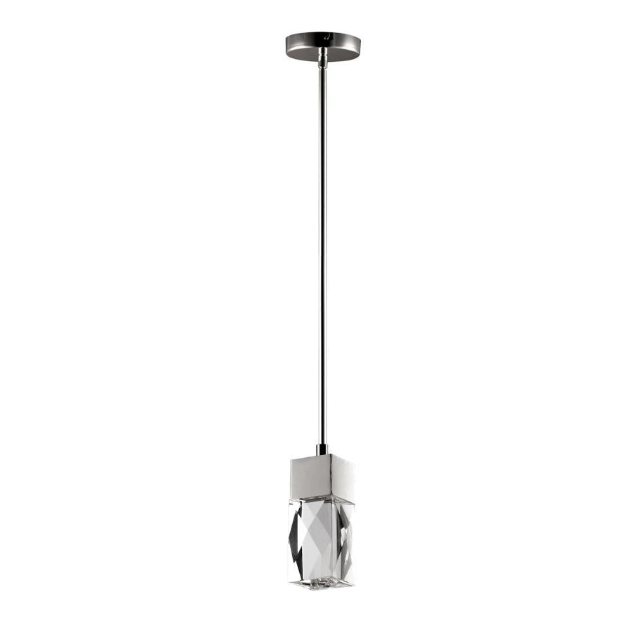 4 Inch Suspension Pendant – Polished Nickel