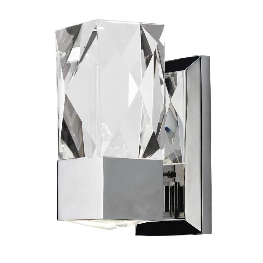 5 Inch Wall Sconce – Polished Nickel