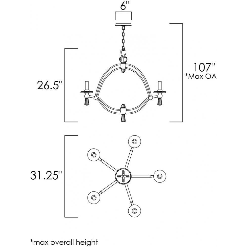 Studio M TRIOMPHE SM23735SGSAH Pendant - Silver Ash light