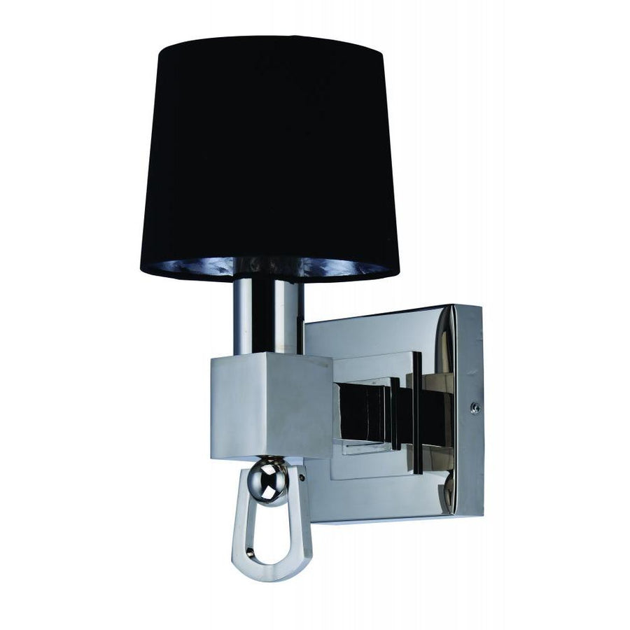 7 Inch Wall Sconce – Plated Silver