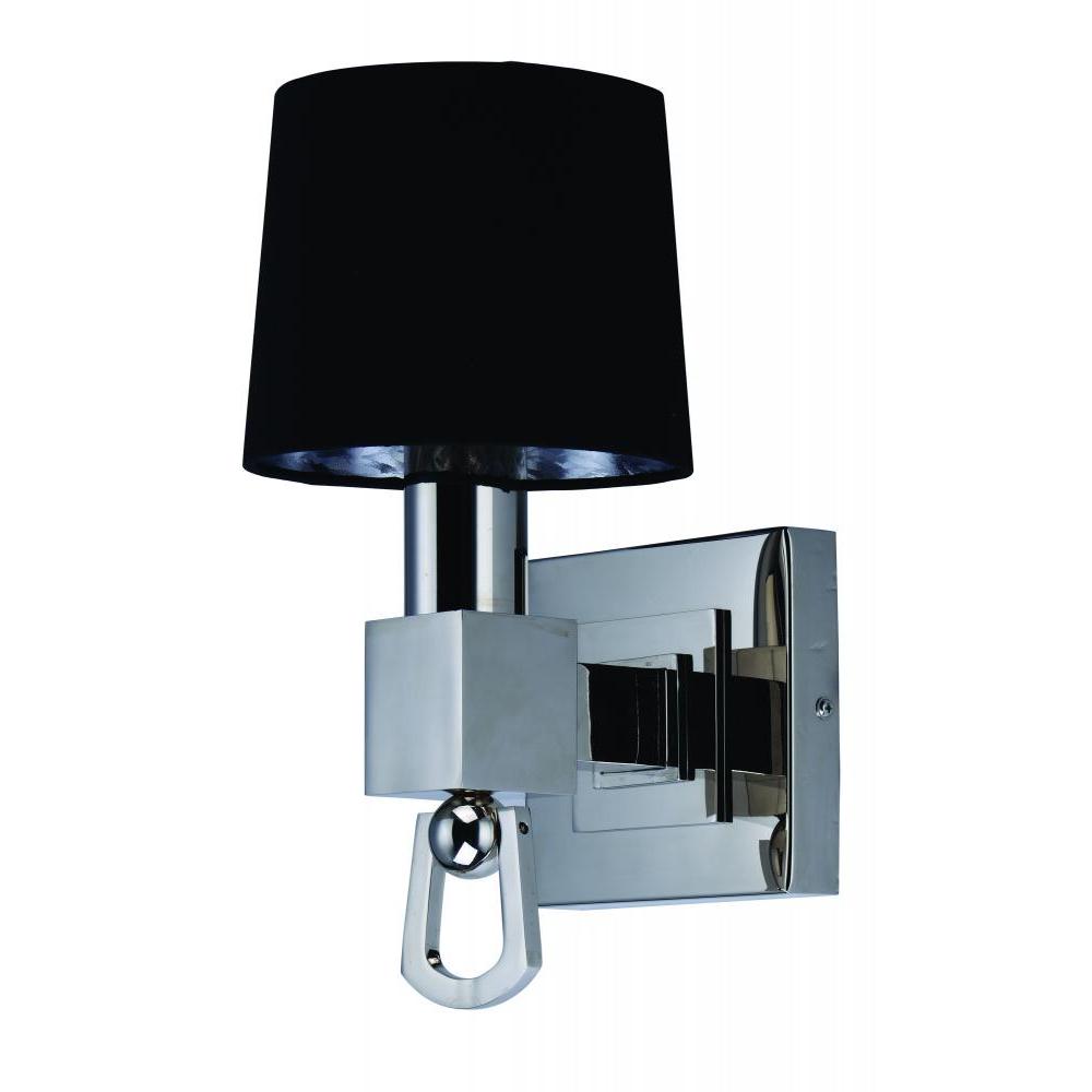 7 Inch Wall Sconce – Plated Silver