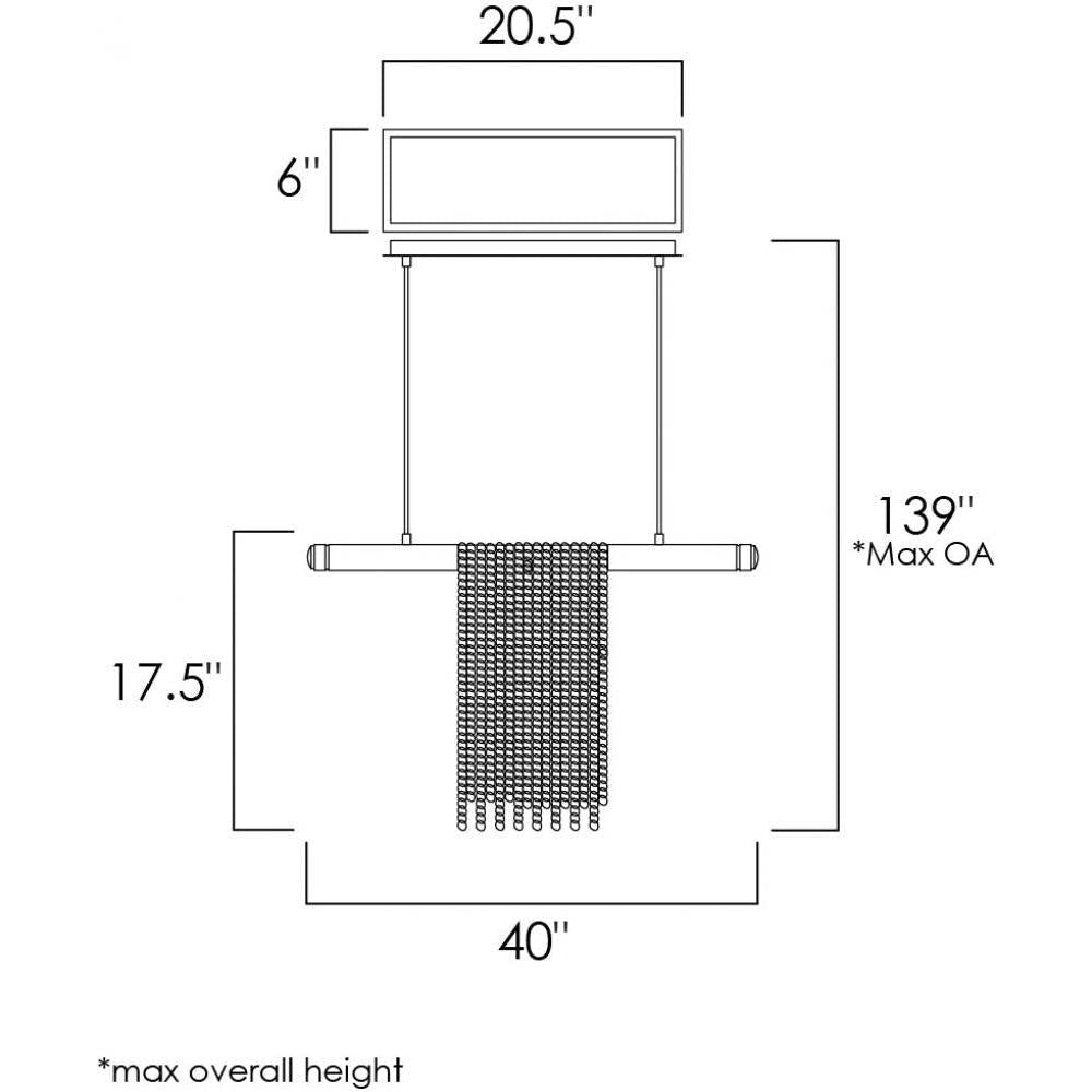 Studio M TRAPEZE SM23769SNPG Pendant Traditional - Satin Nickel light