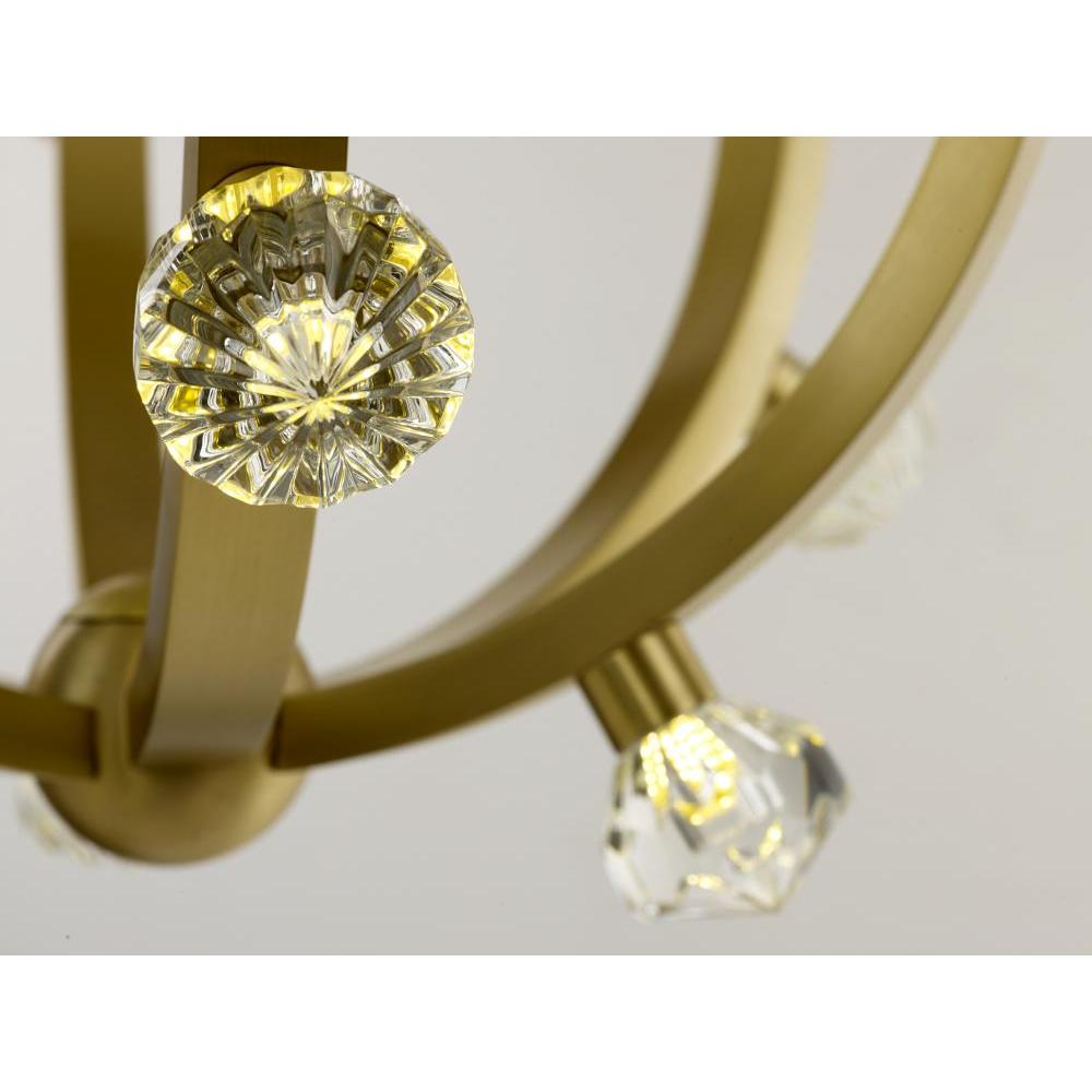 Studio M NORMA JEANE SM23772BCSBR Pendant Traditional - Satin Brass light