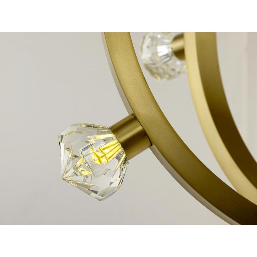 Studio M NORMA JEANE SM23772BCSBR Pendant Traditional - Satin Brass light