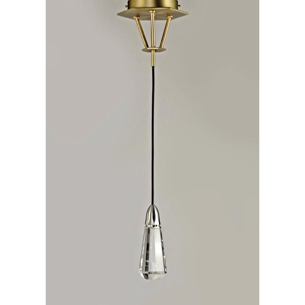 Studio M 10 CARAT SM23783BCSNSBR Pendant Traditional - Satin Nickel Satin Brass light
