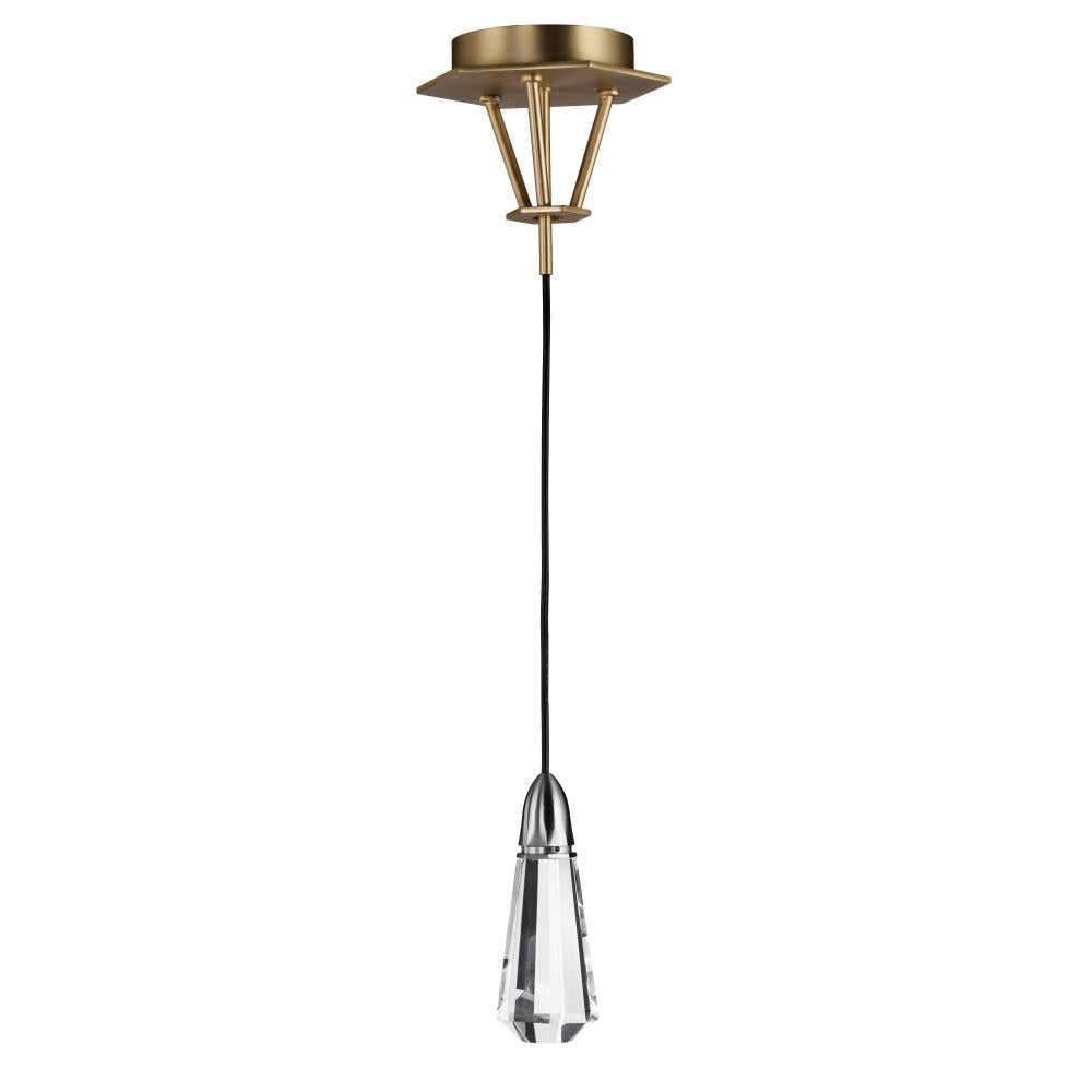 Studio M 10 CARAT SM23783BCSNSBR Pendant Traditional - Satin Nickel Satin Brass light