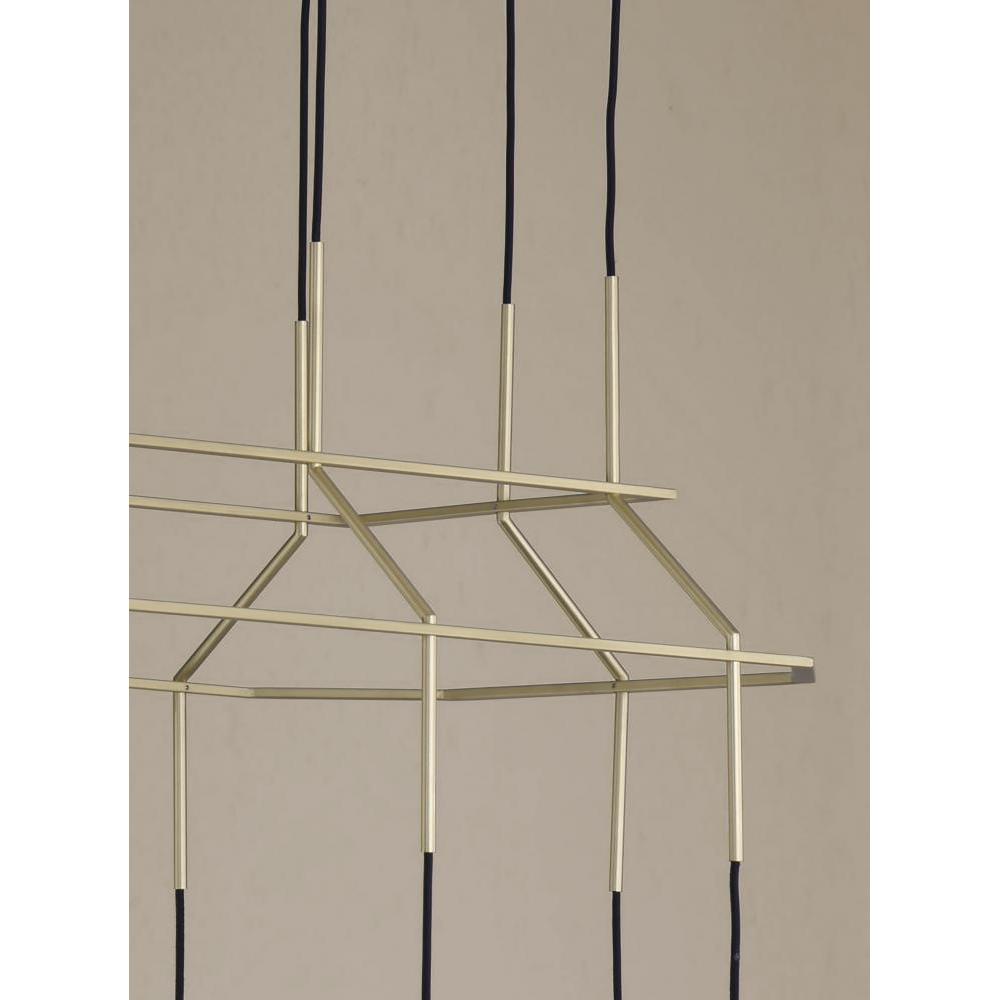 Studio M 10 CARAT SM23787BCSNSBR Pendant Traditional - Satin Nickel Satin Brass light