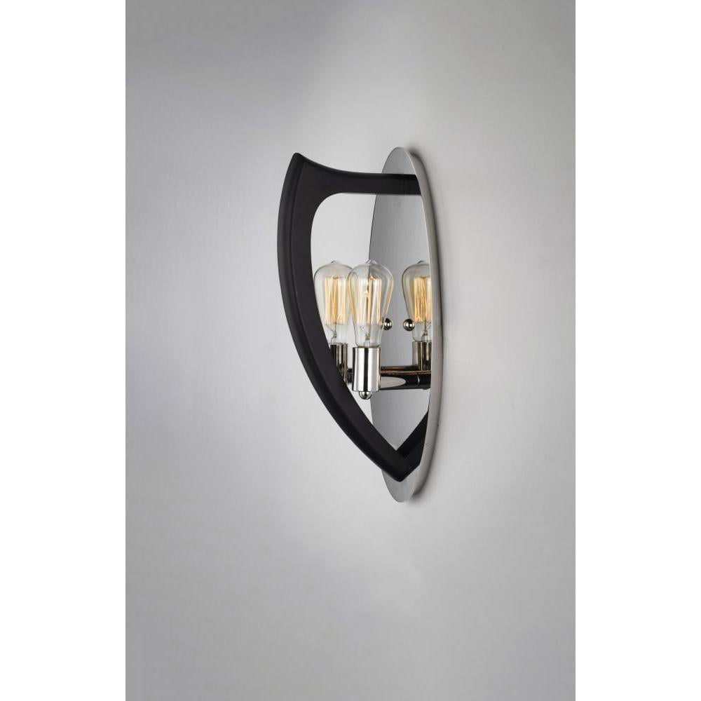 Studio M CRESCENDO SM23800WEPN Sconce Traditional - Wenge Polished Nickel