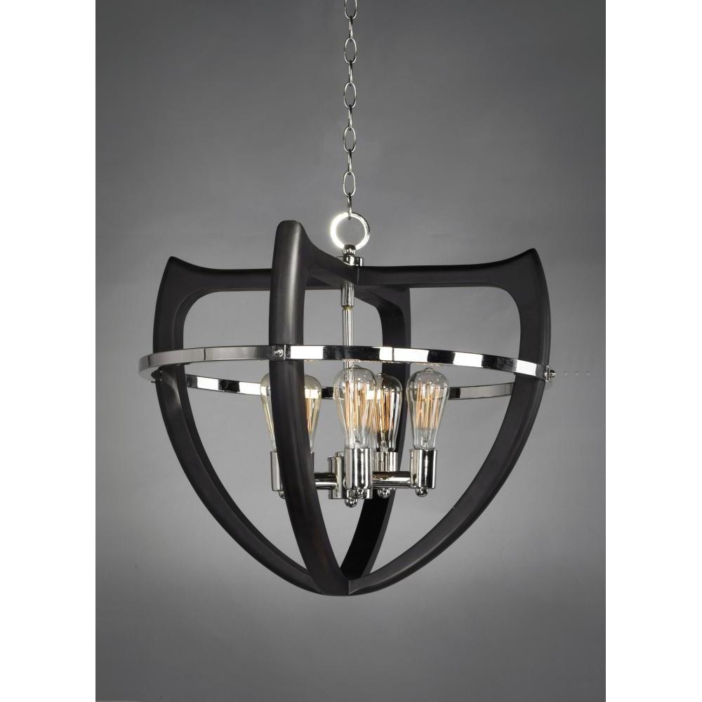Studio M CRESCENDO SM23805WEPN Pendant Traditional - Wenge Polished Nickel light