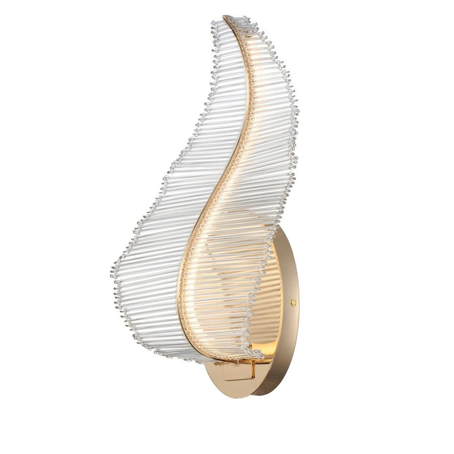 Studio M Lighting SM23810BCGLD Lillet 1-Light LED Wall Sconce