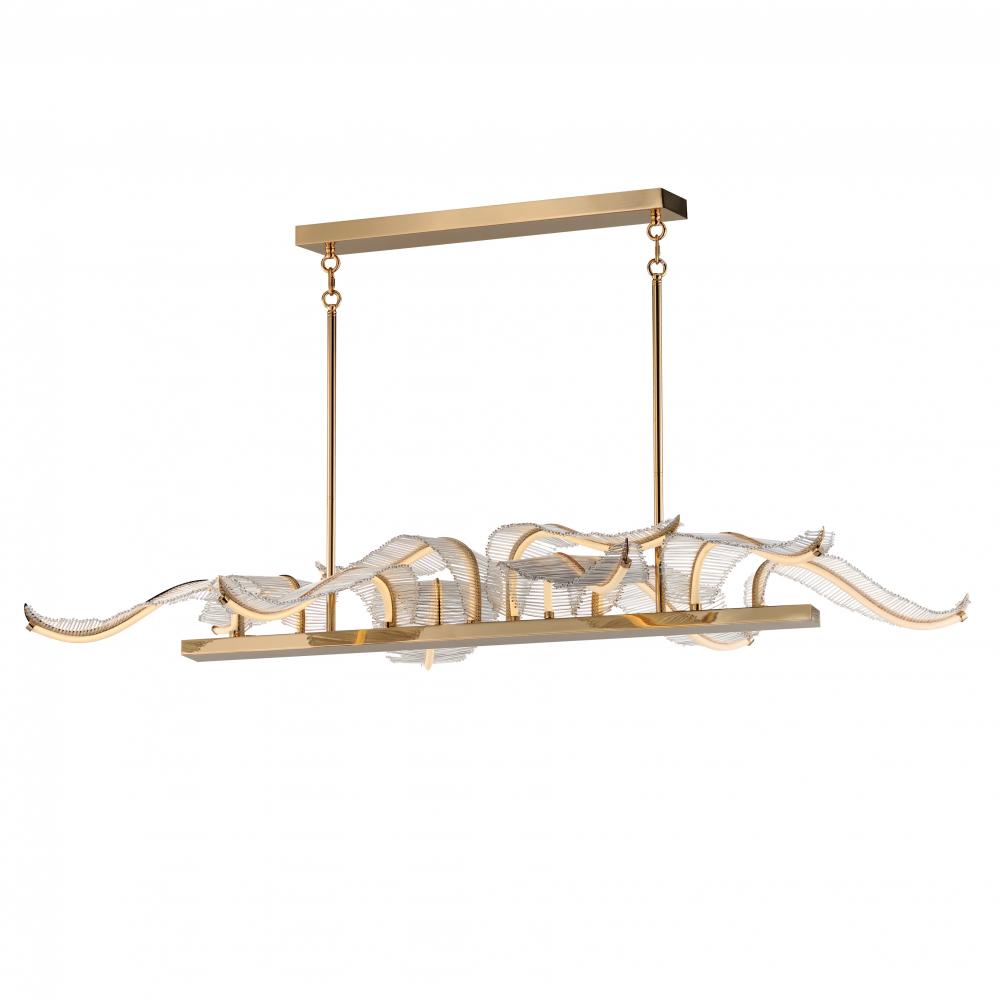26 Inch Linear Pendant – Gold