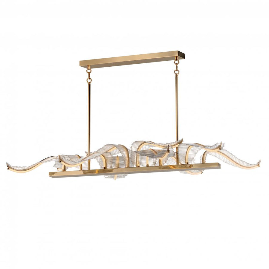 26 Inch Linear Pendant – Gold