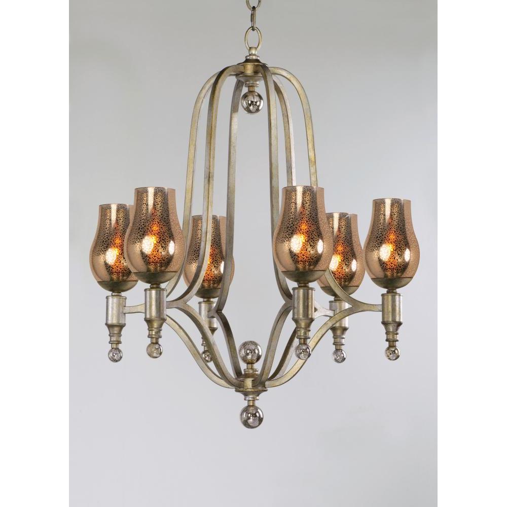 Studio M MIRABELLE SM23975MGSG Chandelier Traditional - Silver Gold light