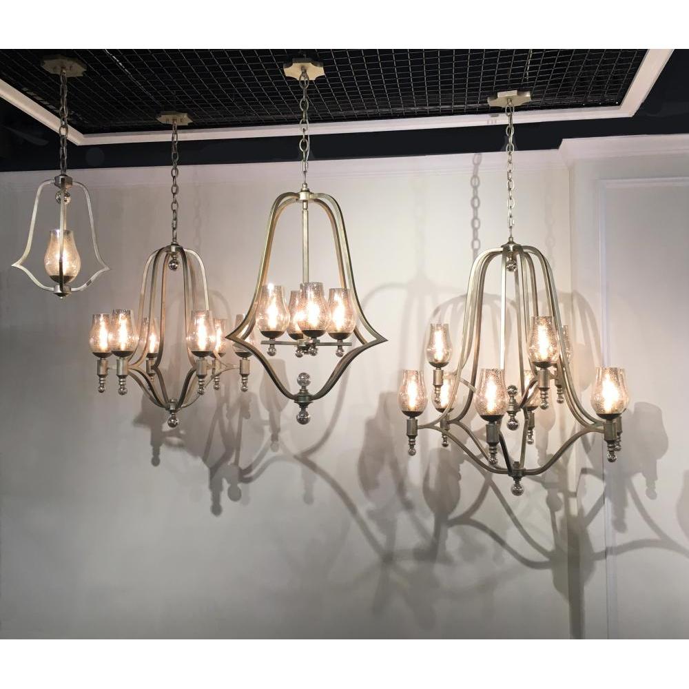 Studio M MIRABELLE SM23975MGSG Chandelier Traditional - Silver Gold light