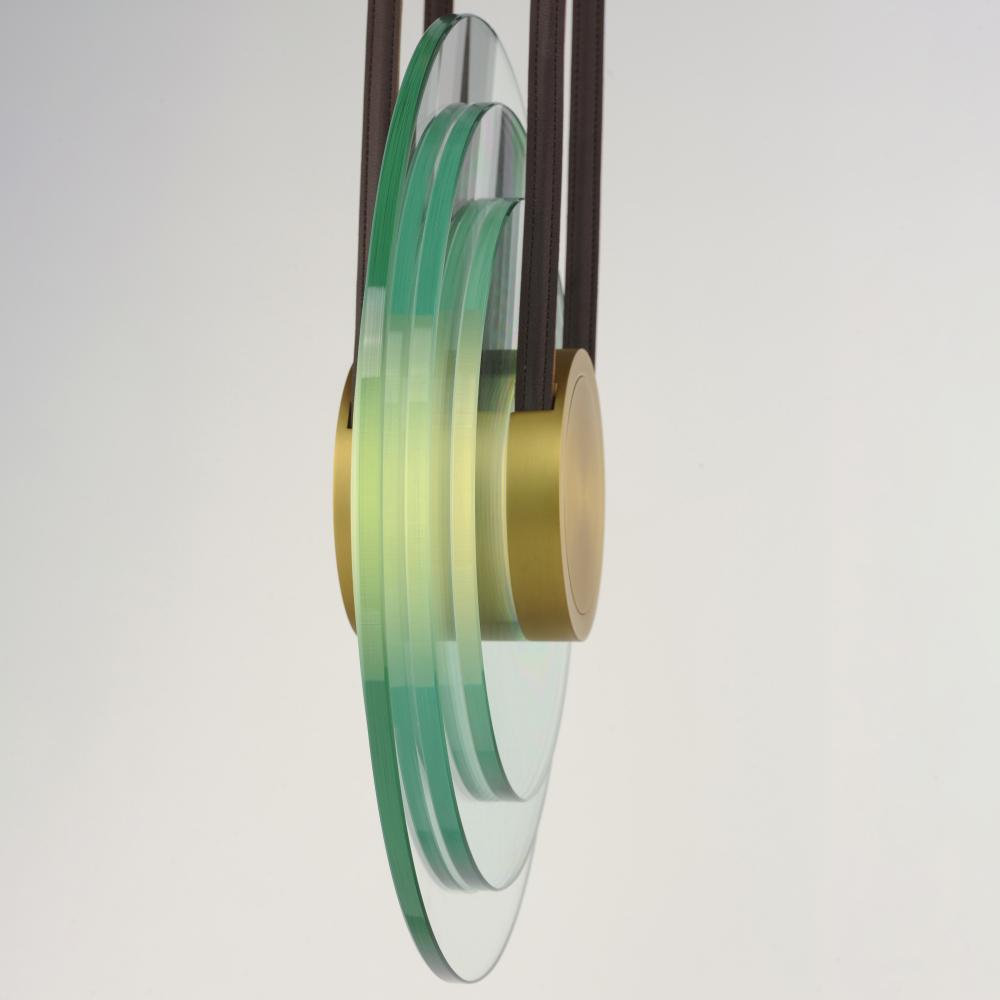 Studio M STRATUM SM24401CLNAB Pendant Traditional - Natural Aged Brass light