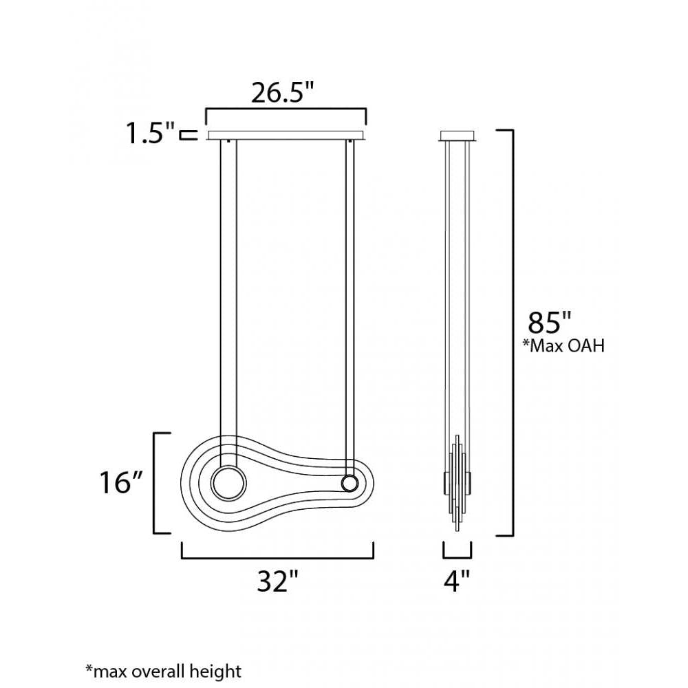 Studio M STRATUM SM24402CLNAB Pendant Traditional - Natural Aged Brass light