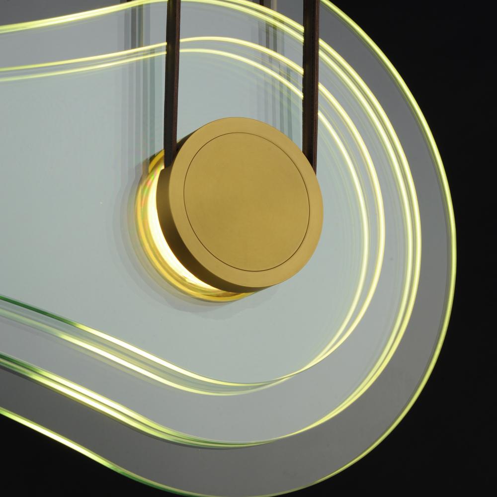 Studio M STRATUM SM24402CLNAB Pendant Traditional - Natural Aged Brass light