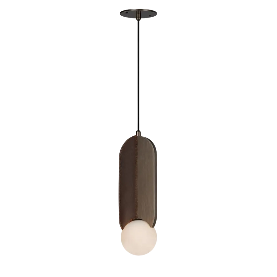 6 Inch Suspension Pendant – Brushed Bronze